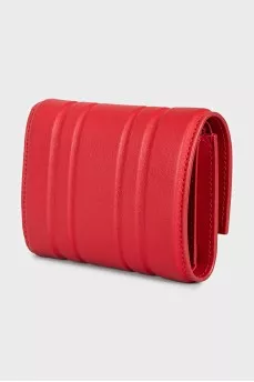 Red Matelass wallet
