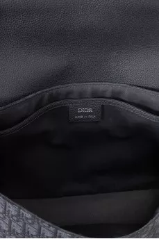 Сумка чорного кольору Saddle