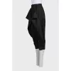 Black asymmetrical pants