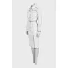 Structured jacket and skirt suit