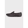 Men's loafers with branded embossing