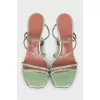 Green Naima sandals