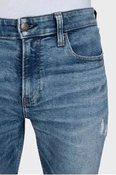 Men's slim fit blue