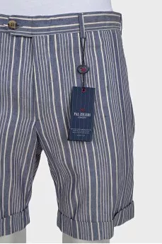 Men's striped shorts
