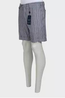 Men's striped shorts