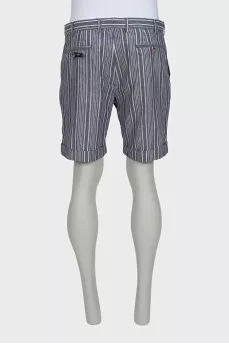 Men's striped shorts