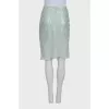 Silk skirt decorated with sequins
