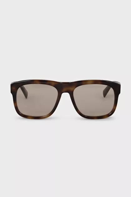 Square tortoiseshell sunglasses