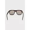 Square tortoiseshell sunglasses