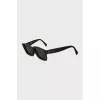 Black sunglasses with wide frames
