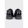 Men's leather shoes with accent details