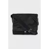 Men's vintage textile briefcase