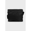 Men's vintage textile briefcase