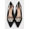 Shoes with signature J'adior inserts