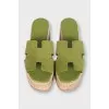 Eze suede sandals