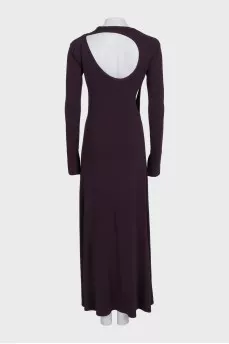 Bodycon dress with decorative cutouts