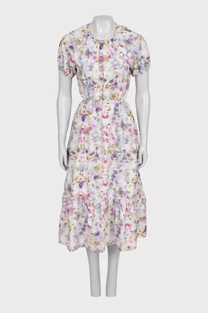 Приталенное платье by Flora Obscura x J.Crew с биркой