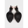 Beige Babylone mules