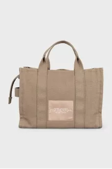 Green tote with logo