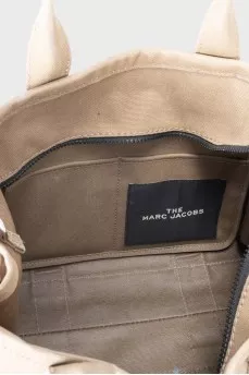 Green tote with logo