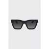 Солнцезащитные очки wayfarer с черной оправой