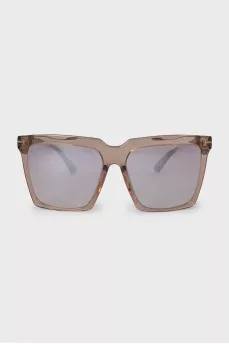 Brown gradient tinted sunglasses