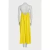 Loose-fitting sundress with an open back