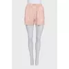 Silk suit with printed shorts