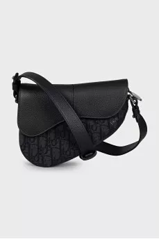Крос-боді Saddle чорного кольору