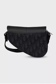 Крос-боді Saddle чорного кольору