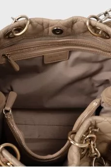 Тоут бежевого цвета Lady Dior