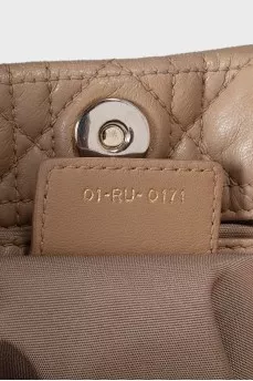 Тоут бежевого цвета Lady Dior