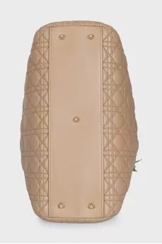 Тоут бежевого цвета Lady Dior