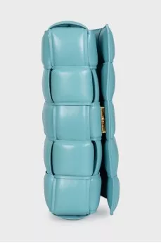 Cassette woven leather bag