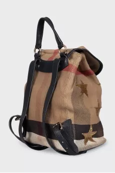 Brown backpack Rucksack
