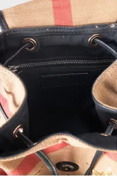 Brown backpack Rucksack