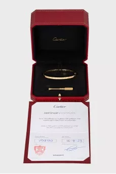 Gold Love Bracelet