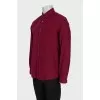 Men's red shirt with tag