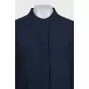 A suit of straight trousers and a shirt