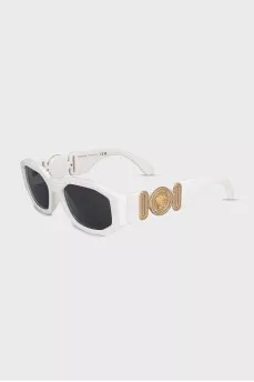 Medusa sunglasses with gold logo