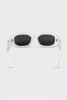 Medusa sunglasses with gold logo