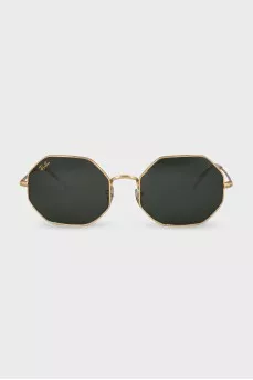 Octagonal frame sunglasses