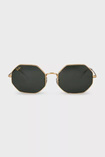 Octagonal frame sunglasses
