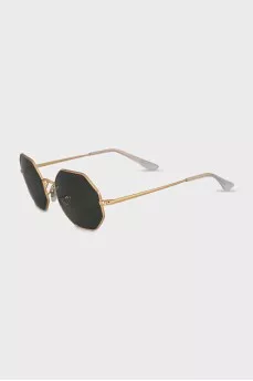 Octagonal frame sunglasses