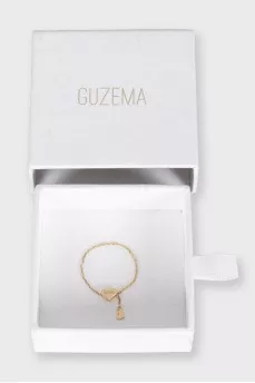 Adjustable yellow gold ring