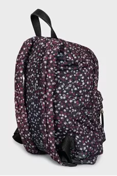 Backpack with a small print