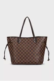 Тоут коричневого цвета Neverfull