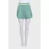 Tweed green suit with shorts with tag