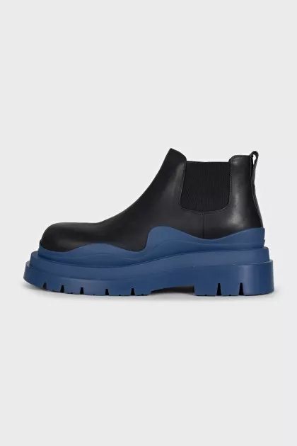 Men's leather Chelsea boots