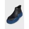 Men's leather Chelsea boots